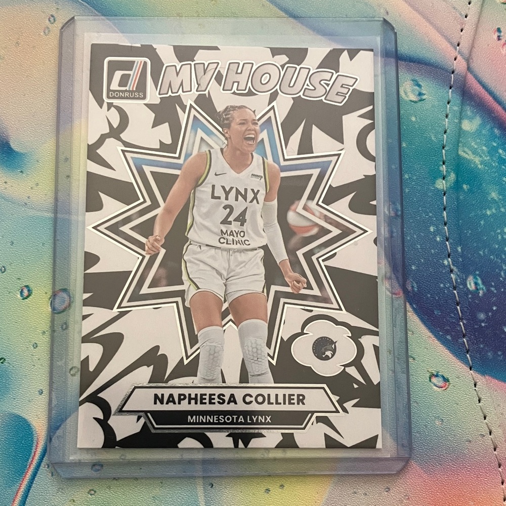 NYPHEESA COLLIER My House Basketball Card - WNBA. LYNX